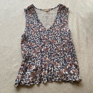 Sim and Sam Floral Tank Top